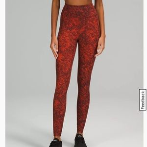 Lululemon invigorate high-rise tight 28”